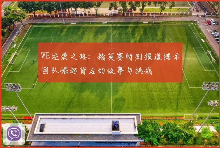 WE逆袭之路:精英赛特别报道揭示团队崛起背后的故事与挑战